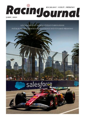Obálka e-magazínu Racing Journal #07 Jaro 2025